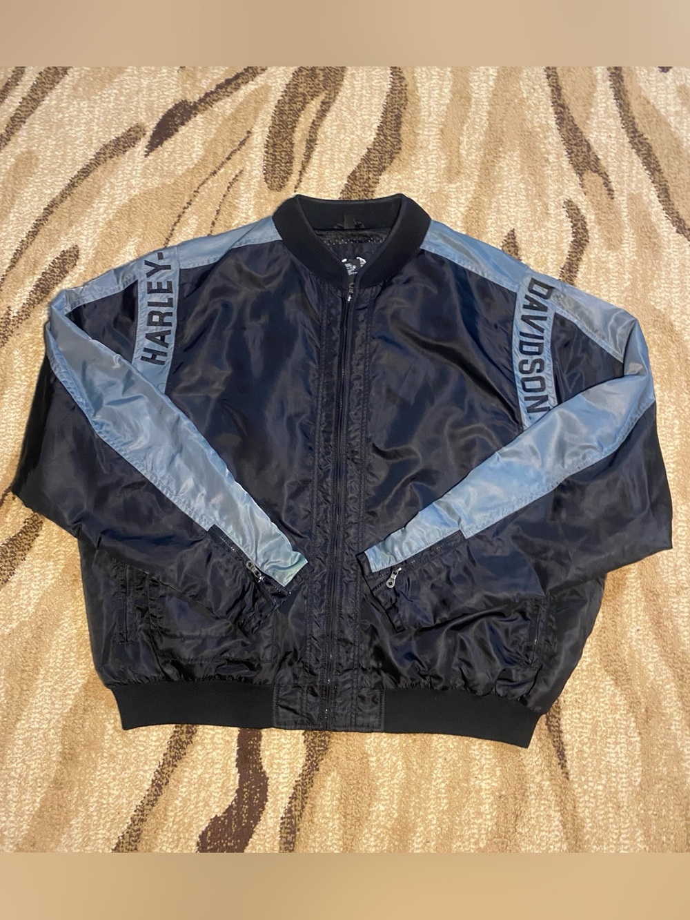Harley-Davidson Men’s Bar & Shield Nylon Outerwear Motorcycle  Riding Jacket 3XL